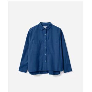 The Boxy Oxford - Blue Woman Medium